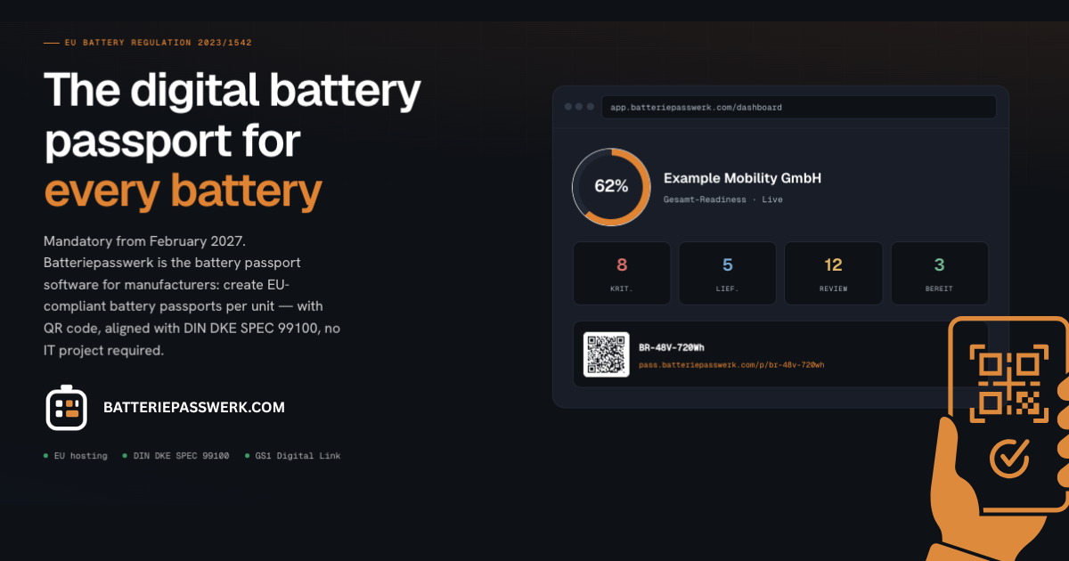 Batteriepasswerk — 官网预览图